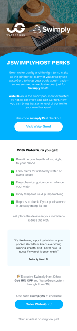 WaterGuru Email