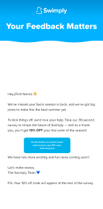 Reviews Email